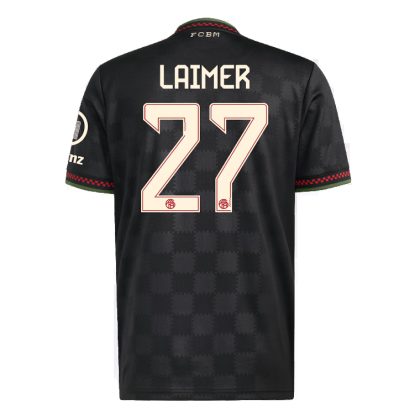 Bayern Munich Champions League LAIMER 27 Jersey Jersey 25-26