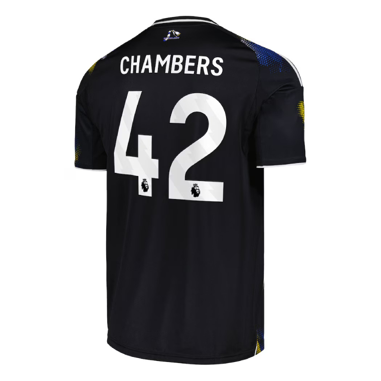 Leeds United Third CHAMBERS 42 Jersey 25-26