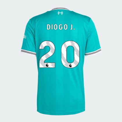 Liverpool Third DIOGO J. 20 Jersey 25-26