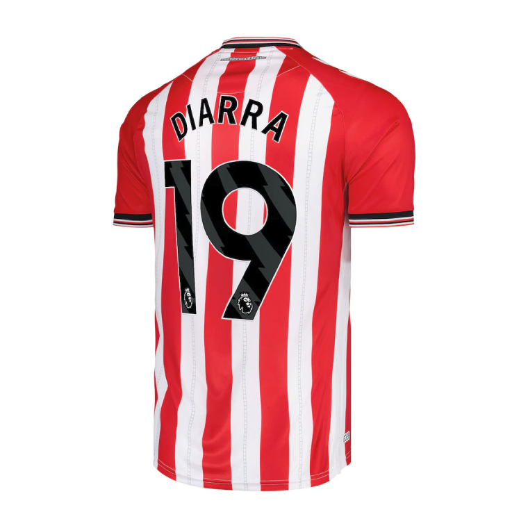 Sunderland Home DIARRA 19 Jersey 25-26