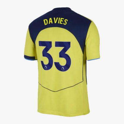 Tottenham Hotspur Third DAVIES 33 Jersey 25-26