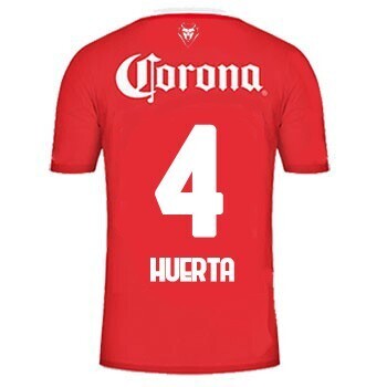 Toluca HUERTA 4 Home Soccer Jersey 23-24