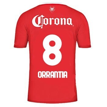 Toluca ORRANTIA 8 Home Soccer Jersey 23-24