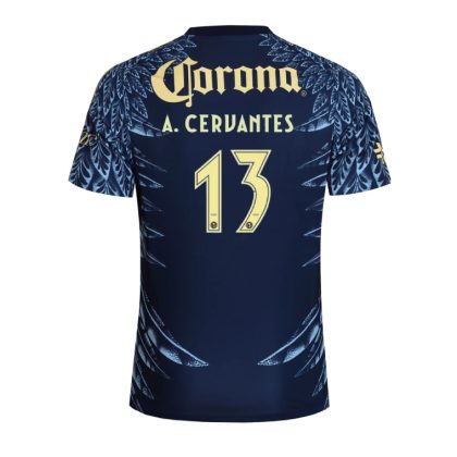 Club América Away A. Cervantes 13 Jersey 25-26