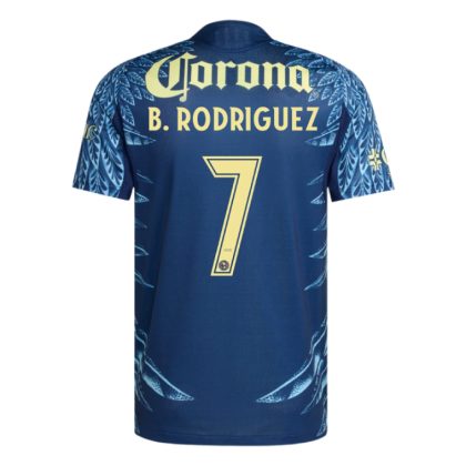 Club América Away B. RODRIGUEZ 7 Jersey 25-26 (Player Version)