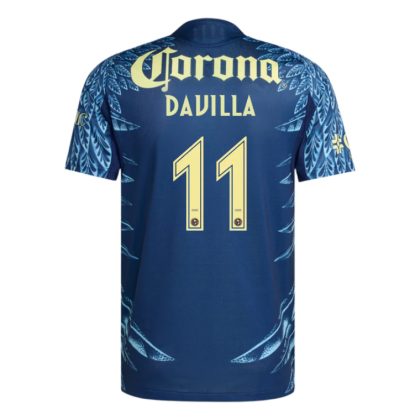 Club América Away DAVILA 11 Jersey 25-26 (Player Version)