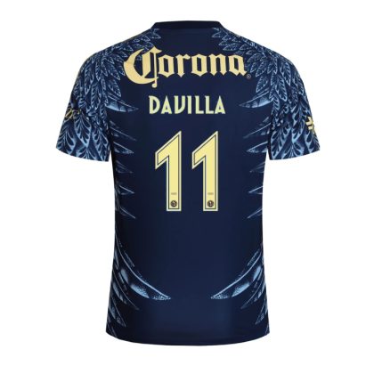 Club América Away Davila 11 Jersey 25-26