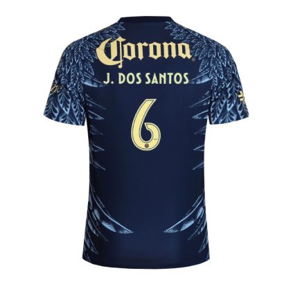 Club América Away J. Dos Santos 6 Jersey 25-26