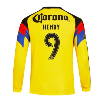Club América Home HENRY 9 Long Sleeve Jersey 25-26