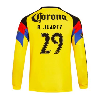 Club América Home R. JUAREZ 29 Long Sleeve Jersey 25-26