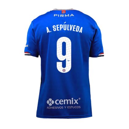 Cruz Azul Home A. SEPÚLVEDA 9 Jersey 25-26