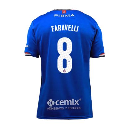 Cruz Azul Home FARAVELLI 8 Jersey 25-26