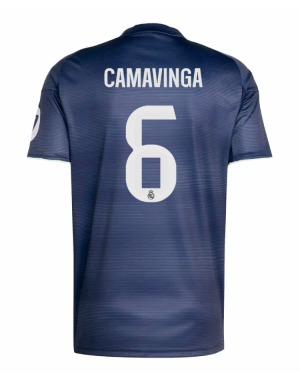 Real Madrid Away Camavinga 6 Jersey 25-26