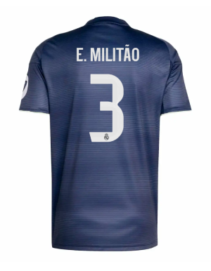 Real Madrid Away E. Militão 3 Jersey 25-26