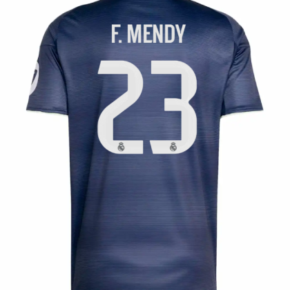 Real Madrid Away F. Mendy 23 Jersey 25-26