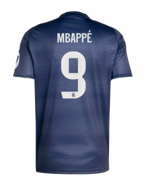 Real Madrid Away Mbappé 9 Jersey 25-26