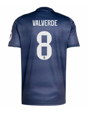 Real Madrid Away Valverde 8 Jersey 25-26