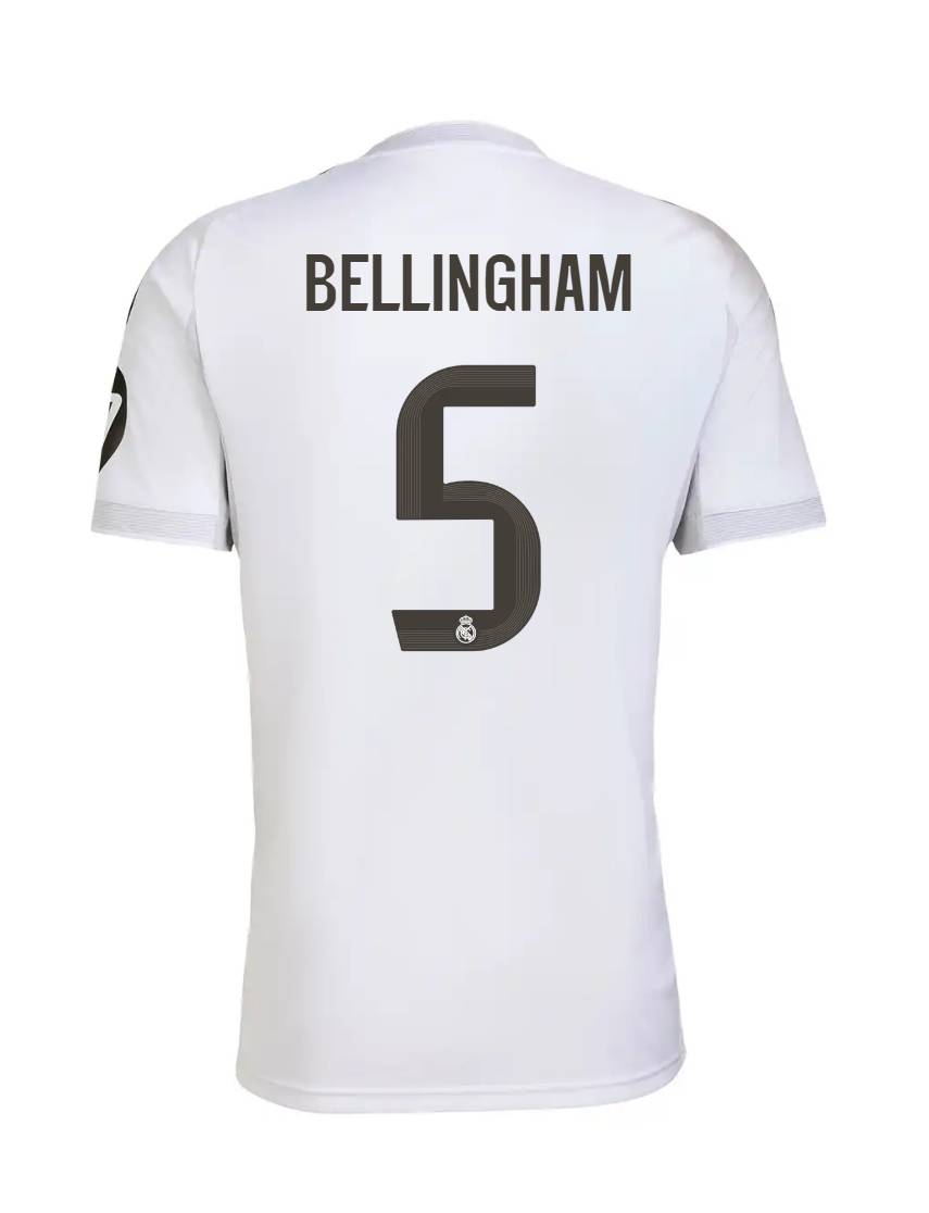 Real Madrid Home Bellingham 5 Jersey 25-26