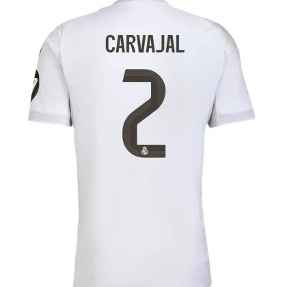 Real Madrid Home Carvajal 2 Jersey 25-26