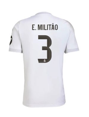 Real Madrid Home E. Militão 3 Jersey 25-26