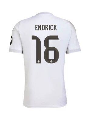 Real Madrid Home Endrick 16 Jersey 25-26