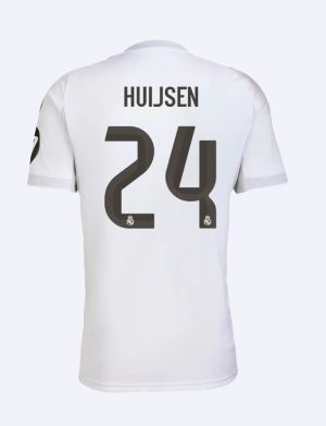 Real Madrid Home HUIJSEN 24 Jersey 25-26