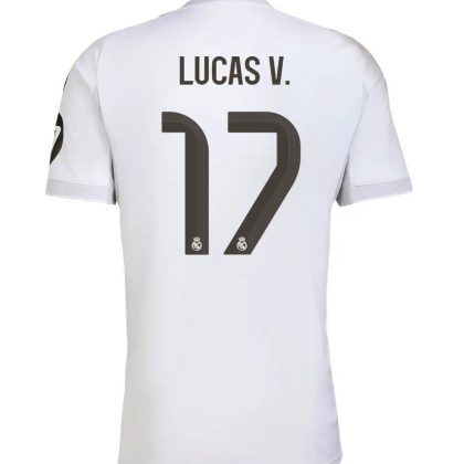 Real Madrid Home Lucas V. 17 Jersey 25-26