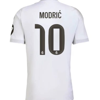 Real Madrid Home Modrić 10 Jersey 25-26