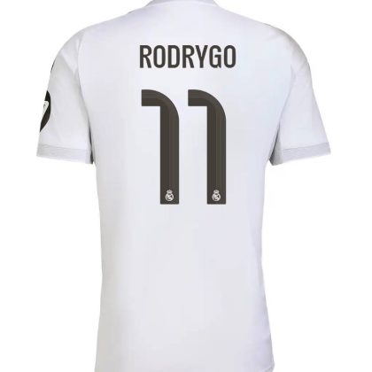 Real Madrid Home Rodrygo 11 Jersey 25-26