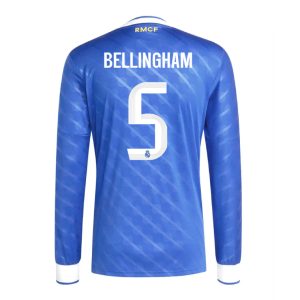 Real Madrid Third BELLINGHAM 5 Long Sleeve Jersey 25-26