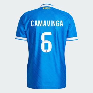 Real Madrid Third CAMAVINGA 6 Jersey 25-26 (Player Version)