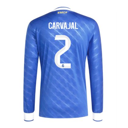 Real Madrid Third CARVAJAL 2 Long Sleeve Jersey 25-26