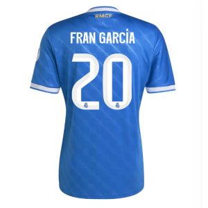 Real Madrid Third FRAN GARCÍA 20 Jersey 25-26