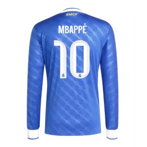 Real Madrid Third MBAPPÉ 10 Long Sleeve Jersey 25-26