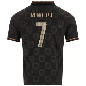 Portugal Black Panther Special Edition Ronaldo 7 Jersey 2026