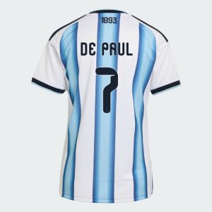 Argentina Home DE PAUL 7 Jersey 2026