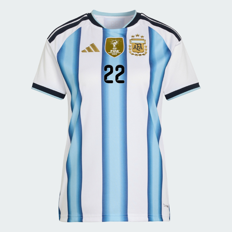 Argentina Home L. MARTINEZ 22 Jersey 2026 - Image 2
