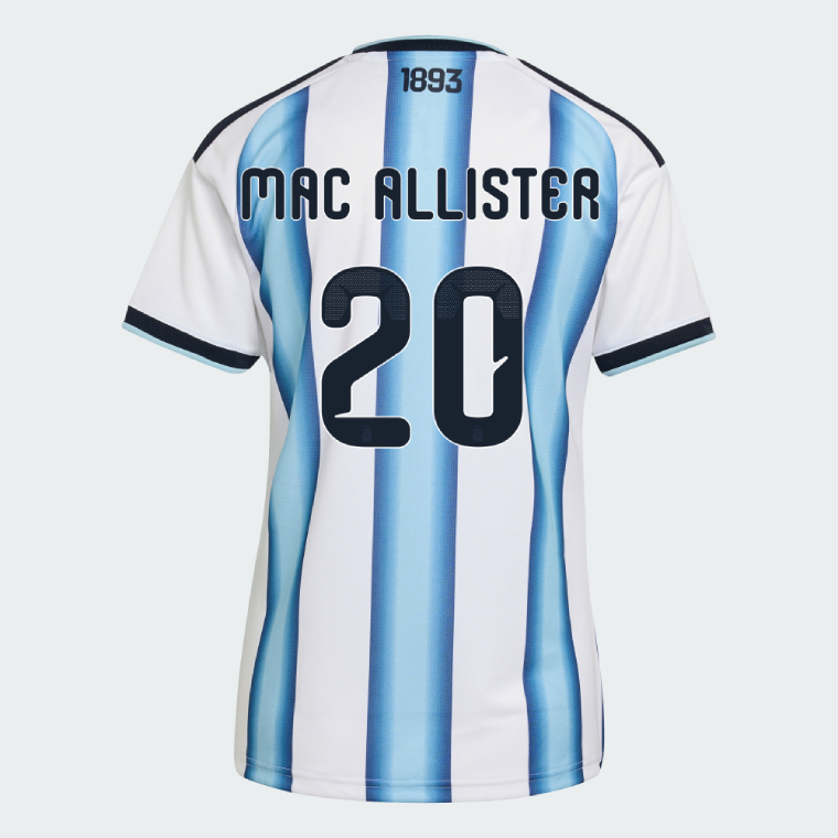 Argentina Home MAC ALLISTER 20 Jersey 2026