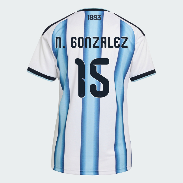 Argentina Home N. GONZALEZ 15 Jersey 2026