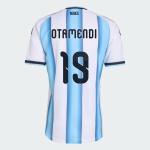 Argentina Home OTAMENDI 19 World Cup Jersey 2026 (Player Version)