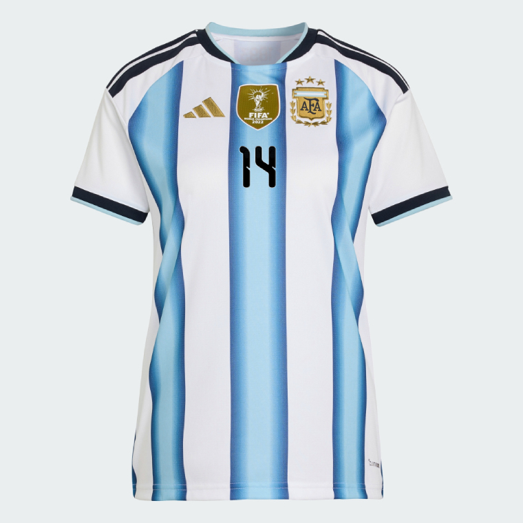 Argentina Home PALACIOS 14 Jersey 2026 - Image 2