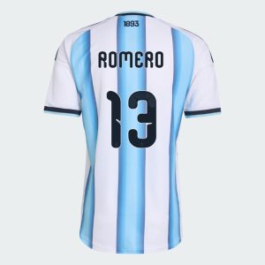 Argentina Home ROMERO 13 World Cup Jersey 2026 (Player Version)