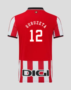 Athletic Club Home GURUZETA 12 Jersey 25-26