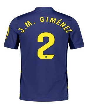 Atletico Madrid Away J.M. GIMÉNEZ 2 Jersey 25-26