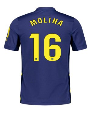 Atletico Madrid Away MOLINA 16 Jersey 25-26