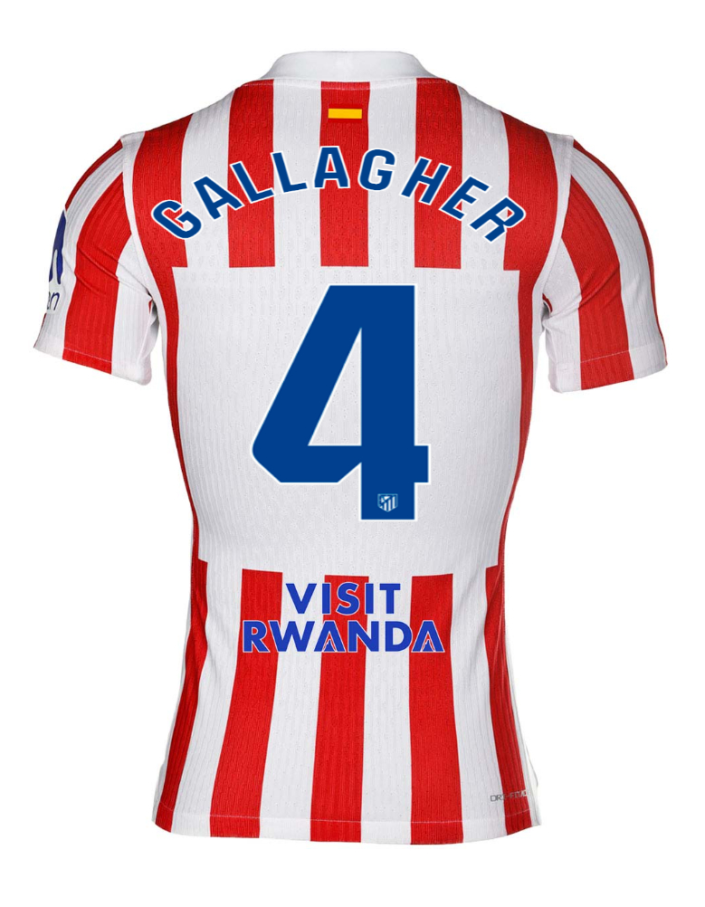 Atletico Madrid Home GALLAGHER 4 Jersey 25-26
