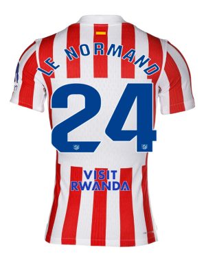Atletico Madrid Home LE NORMAND 24 Jersey 25-26