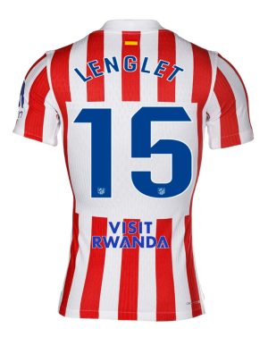Atletico Madrid Home LENGLET 15 Jersey 25-26