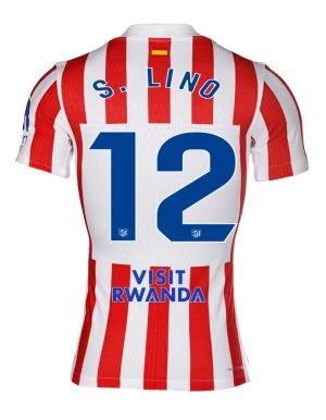 Atletico Madrid Home S. LINO 12 Jersey 25-26