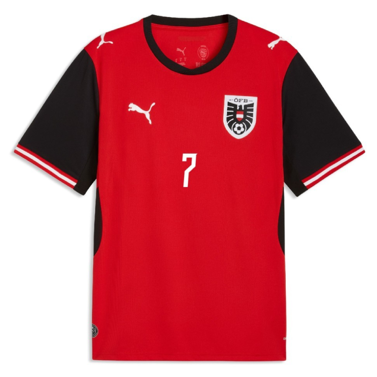 Austria Home ARNAUTOVIC 7 World Cup Jersey 2026 - Image 2
